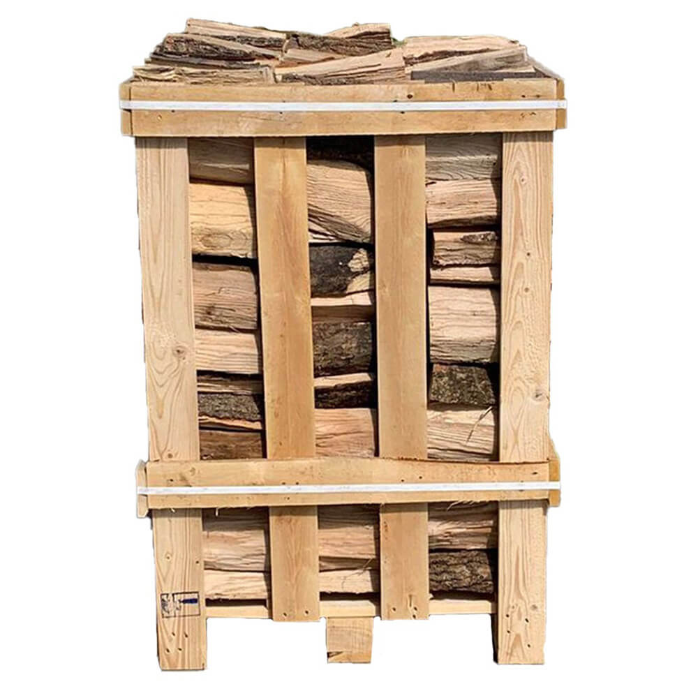 Bois de chauffage en frêne séché au four - Caisse de 1,17m3 – Image 3