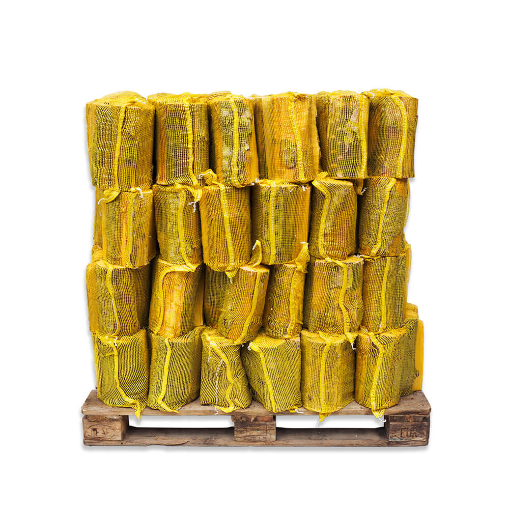 Sac net x40 - Bûches de bois de chauffage séché au four