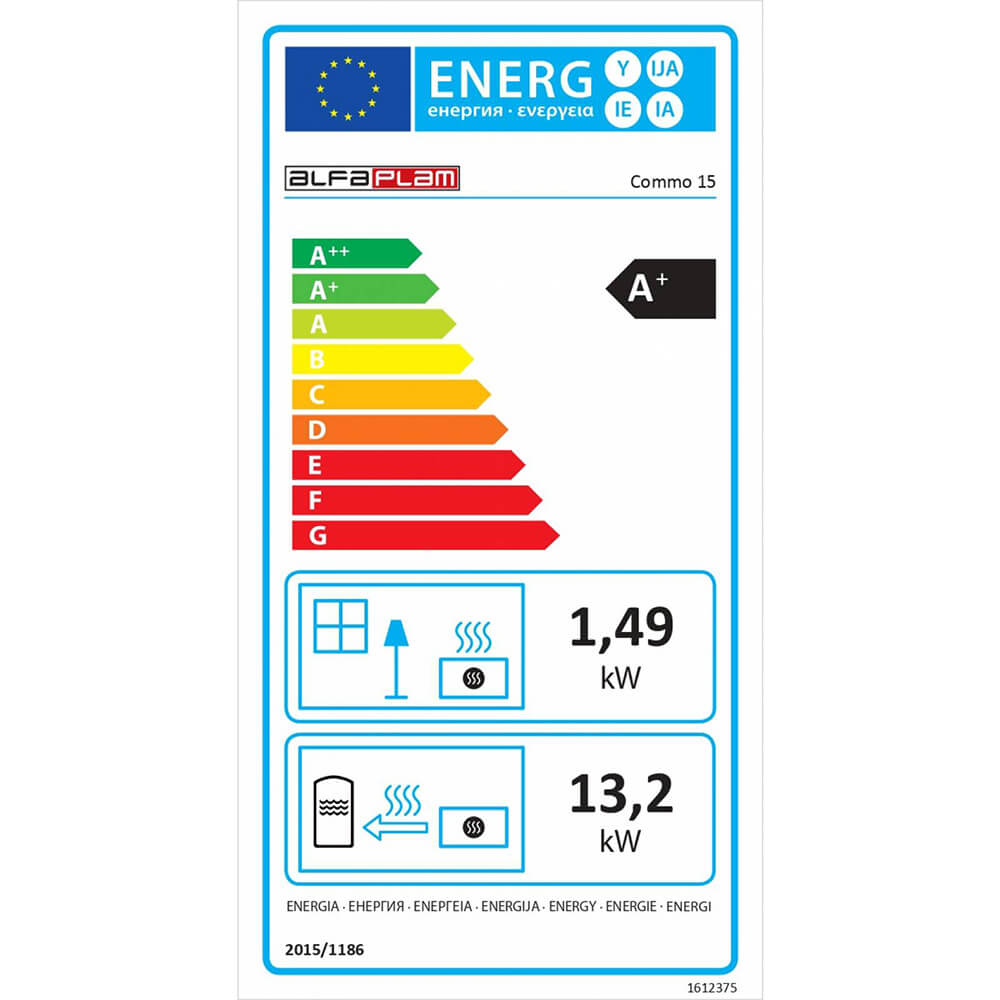 Pack Poêle à granulés Hydro Baracuda Commo + tuyaux d'évacuation Poujoulat 15kW – Image 3