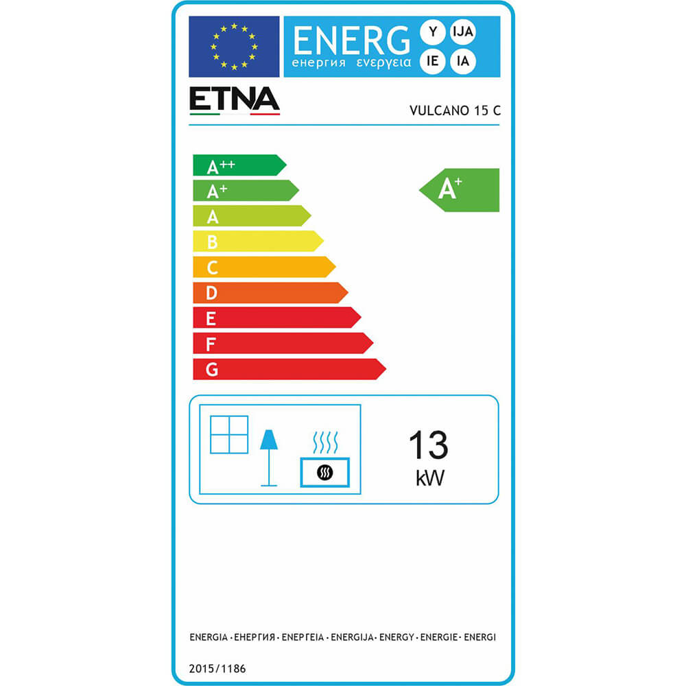 Poêle à granulés canalisable Vulcano 15kW – Image 2