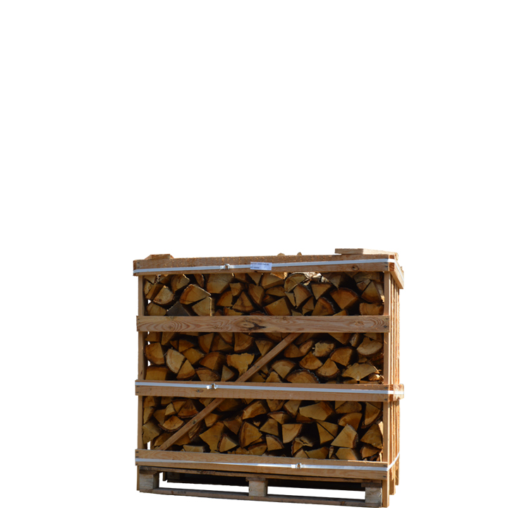 Caisse bois de chauffage chêne ultra sec 30 cm - 2,5 Stères