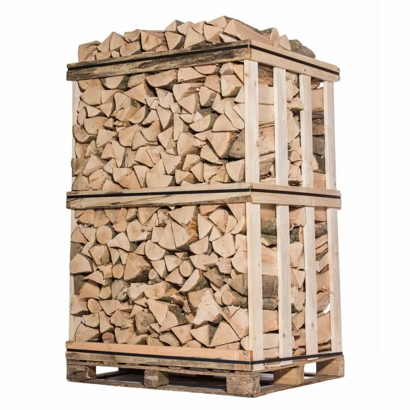 Buches de Bois (Mélange Hêtre, Chêne) Sec 40 cm (2 stères) – Image 3