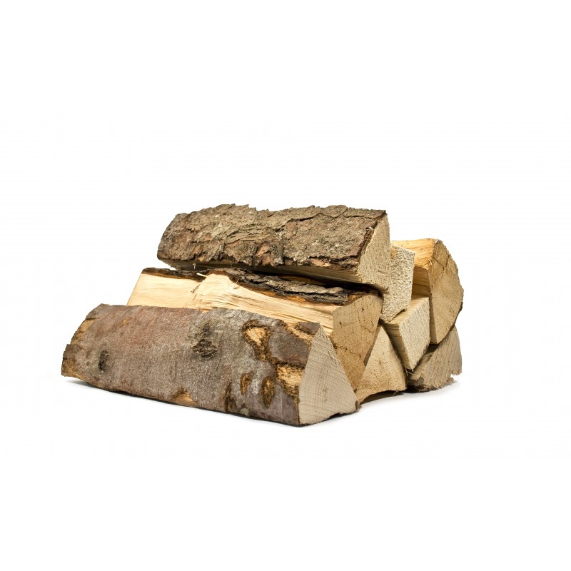 Palette de 2st de 25cm de bois de chauffage (Mélange Hêtre, Chêne) sec - prêt à l'emploi – Image 2